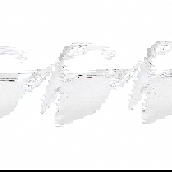 Safety Glass: Anti-Fog & Scratch-Resistant, Polycarbonate, Clear Lenses, Frameless, UV Protection